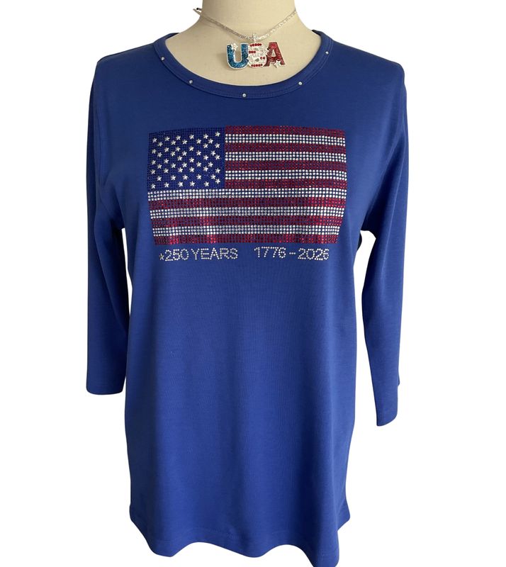 USA Celebration Crystal Top
