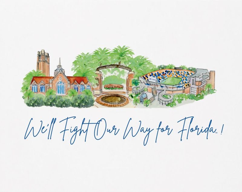 Florida Gators Landmark Boxed Note Cards