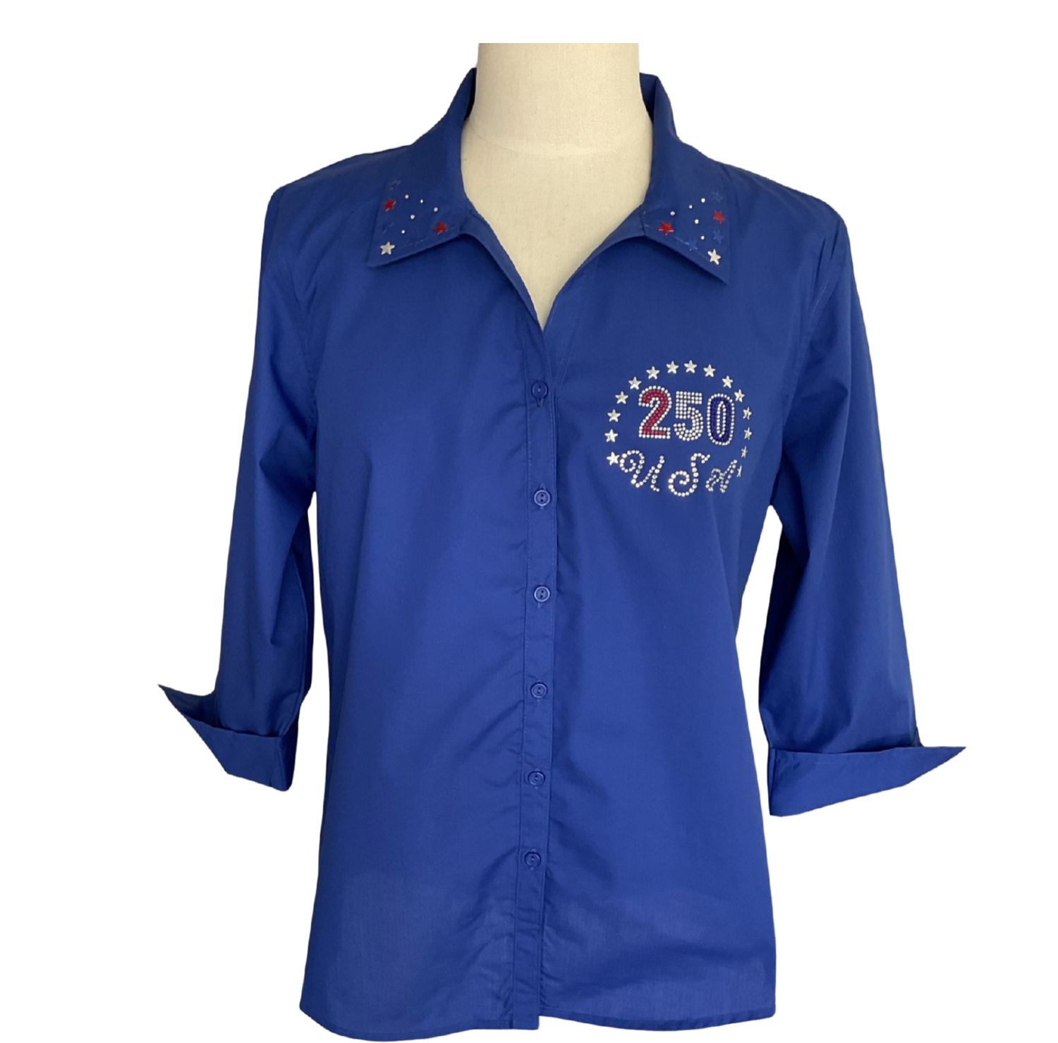 USA Blue 250 Top