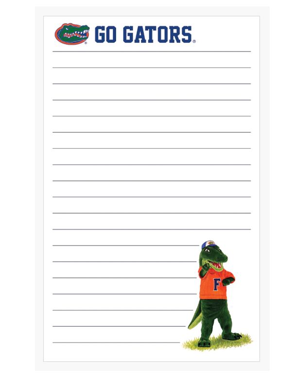 Florida Mascot 5x8 Notepad