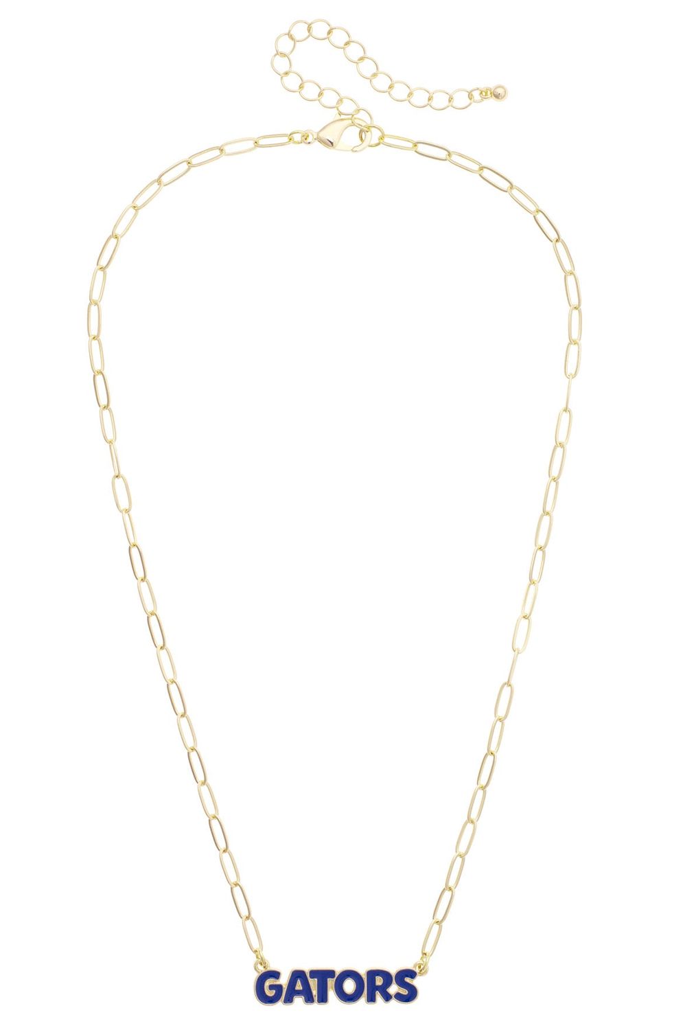 Florida Gators Puffy Nameplate Necklace