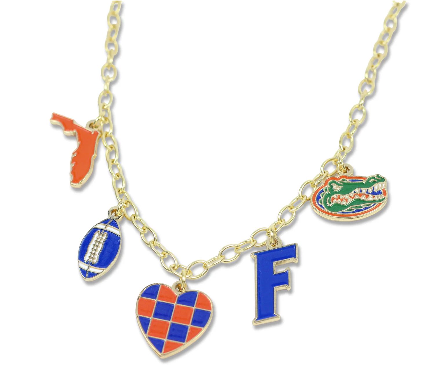 Florida Gators Gameday Charm Necklace