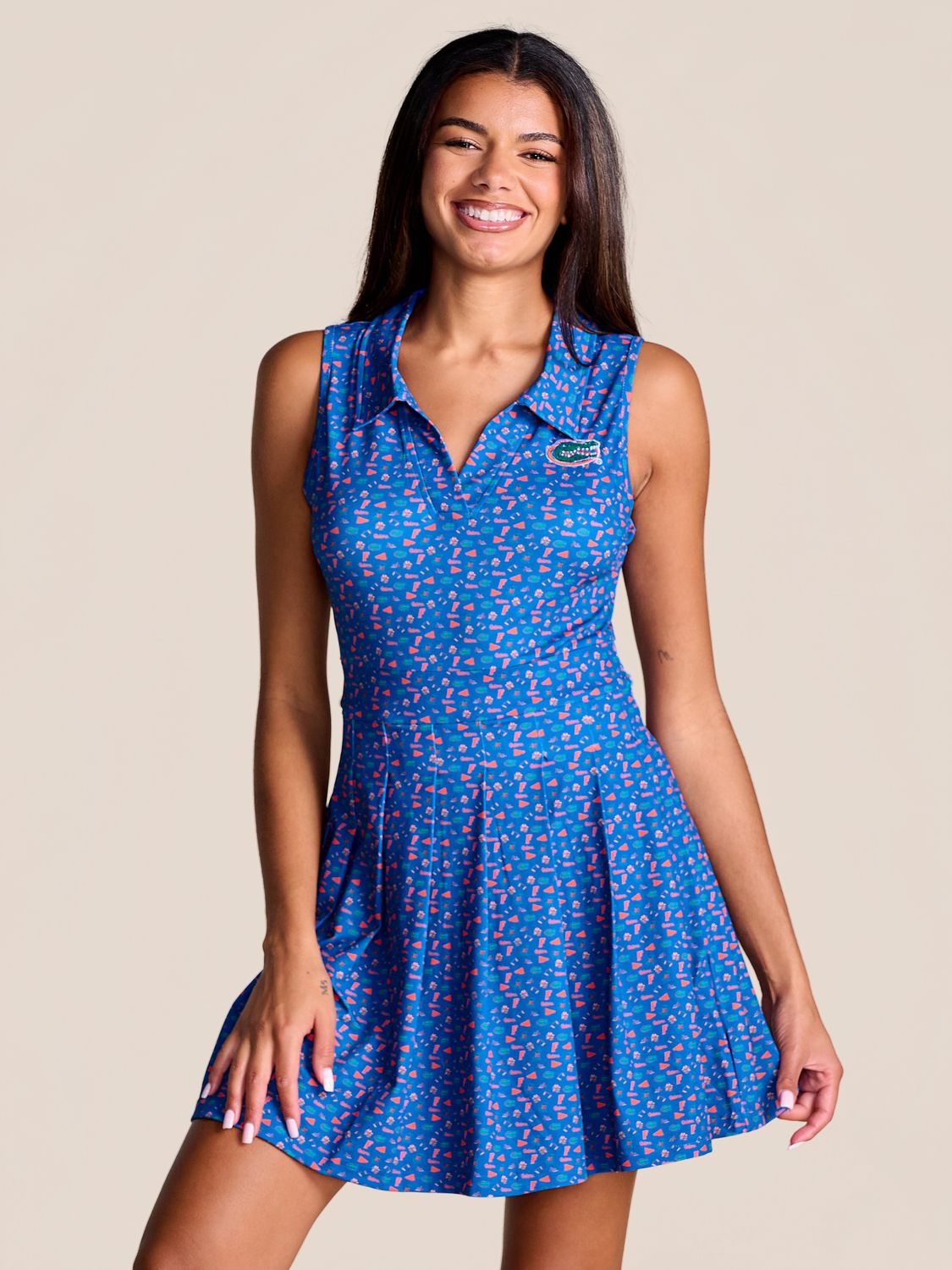 The League Pleated Tennis Dress