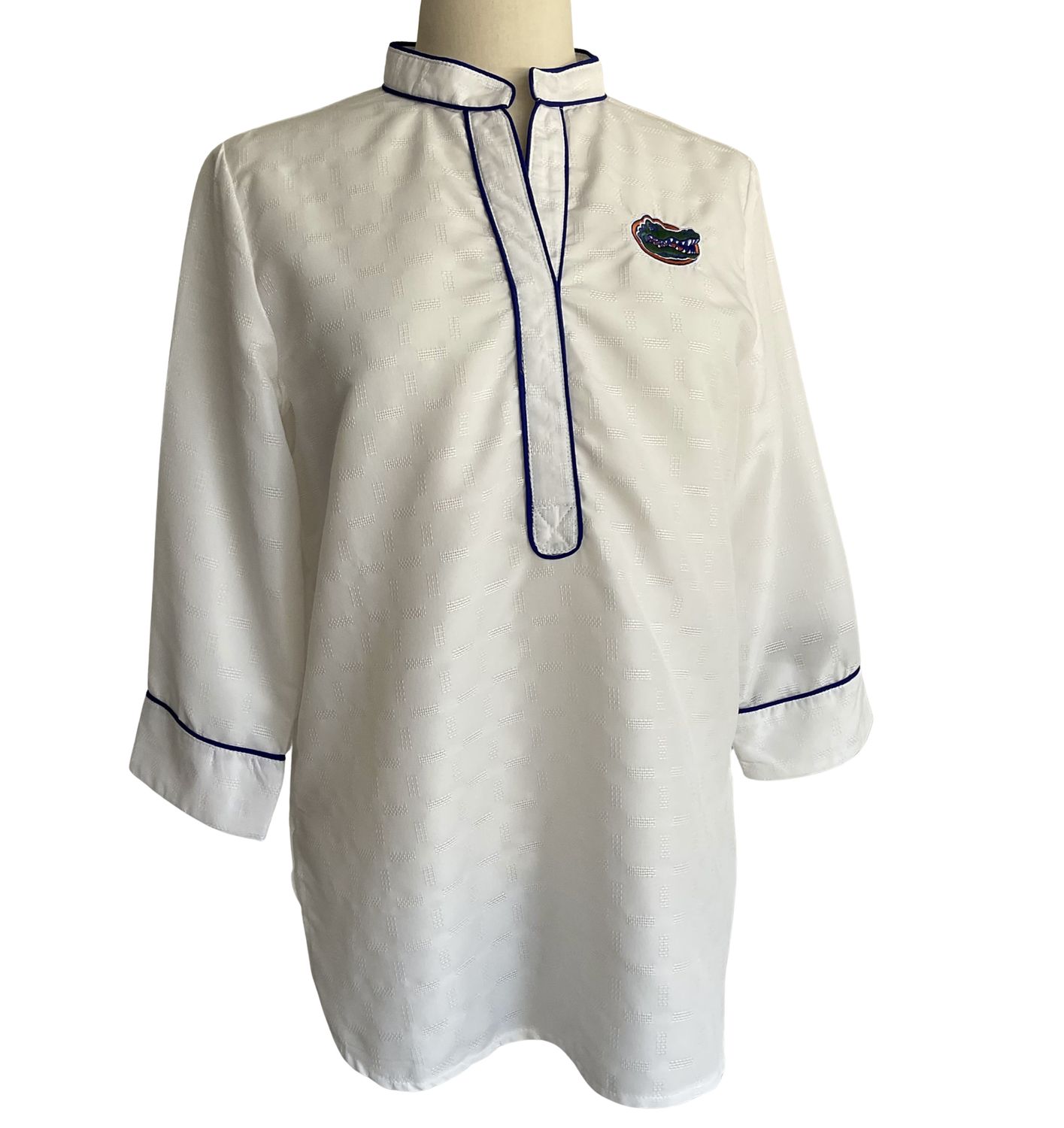 Florida Gators White Logo Blouse