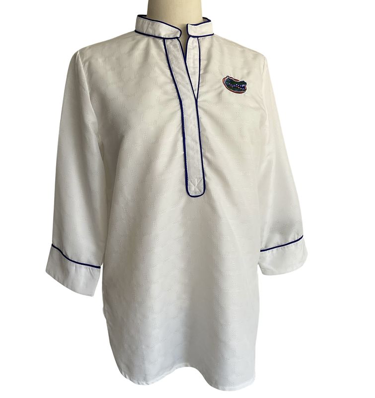 Florida Gators White Logo Blouse