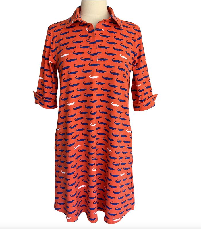 Orange Lizzie Dress