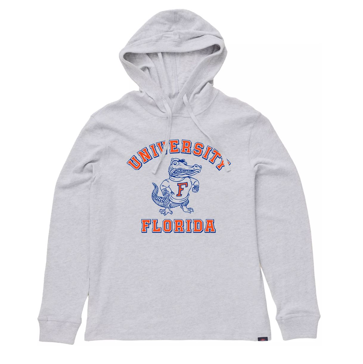 Gators Light Heather Gray Sunwashed Slub Hoodie