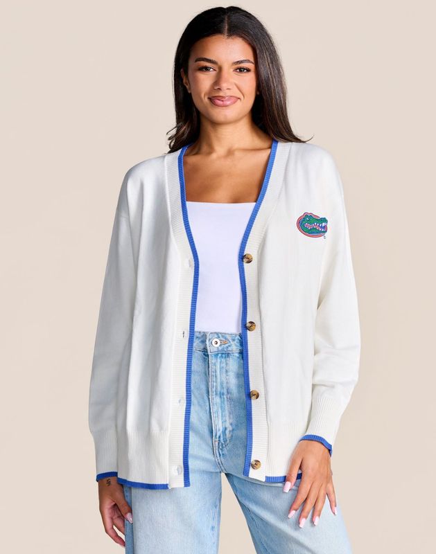 The Ivy Embroidered Cardigan | Gators