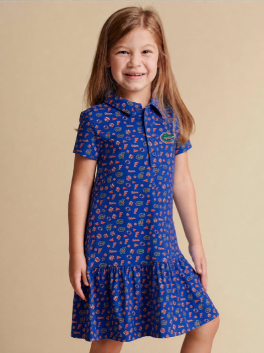 The Girls League Pleated Polo Dress | Florida Gators