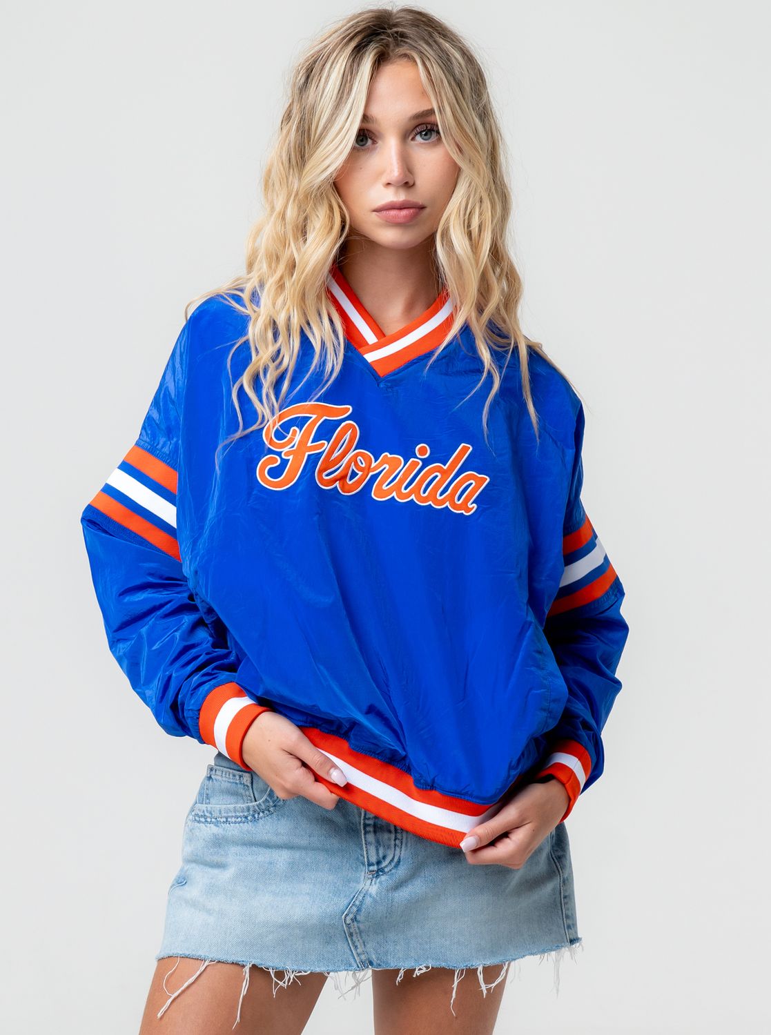University of Florida Women's V-Neck Windbreaker