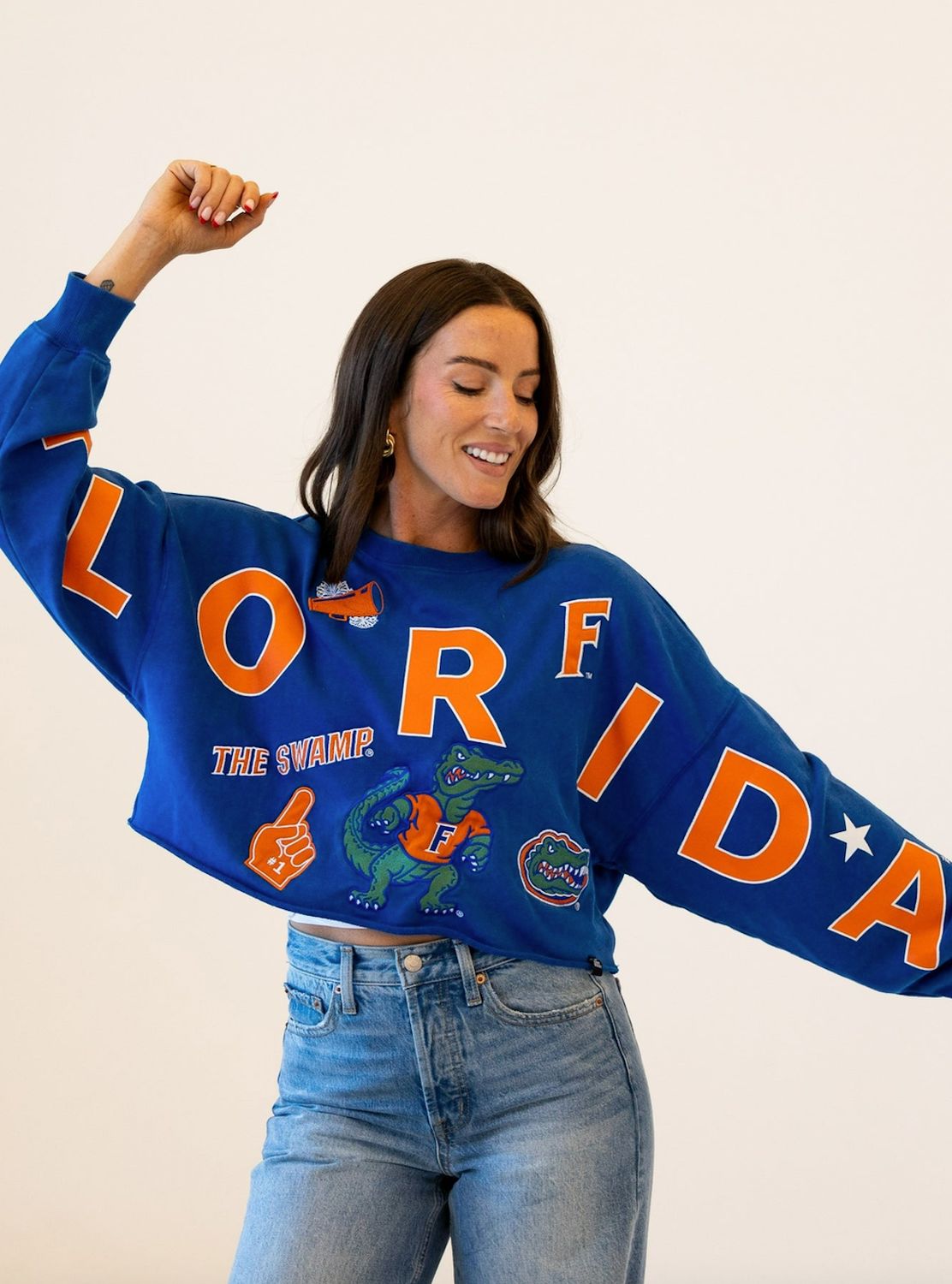 Florida Patched Up Cropped Longsleeve
