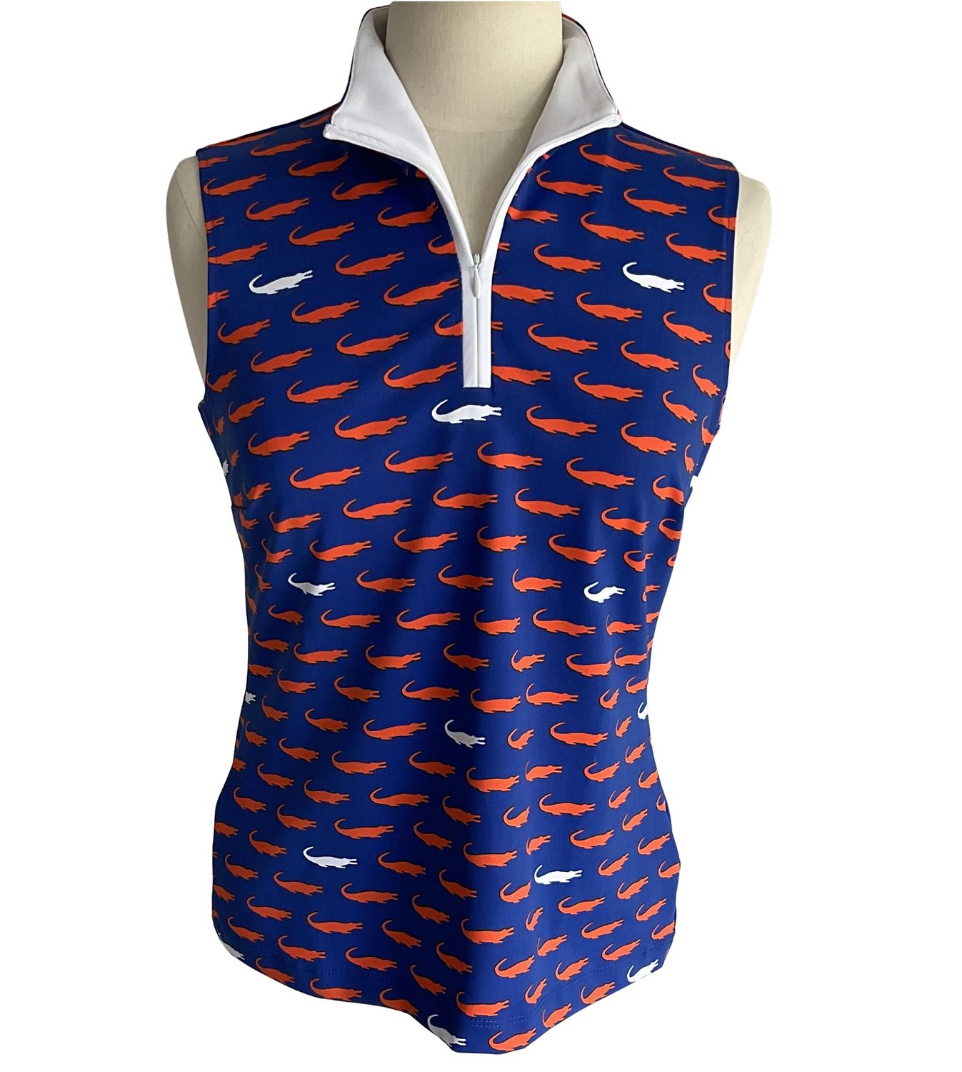 Britt Sleeveless Blue Gators Top