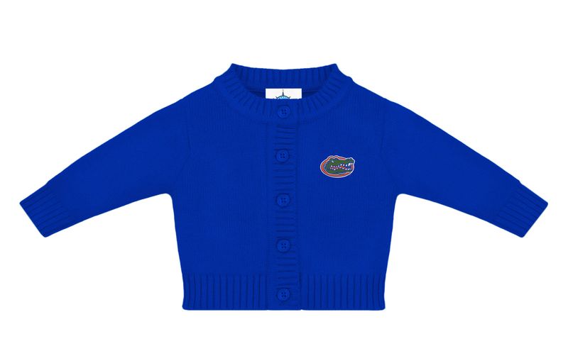 Florida Gators Baby Blue Cardigan