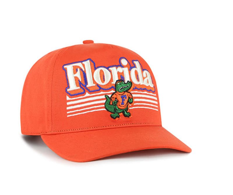 Florida Gators Fade Hitch Orange Adjustable Snapback Hat