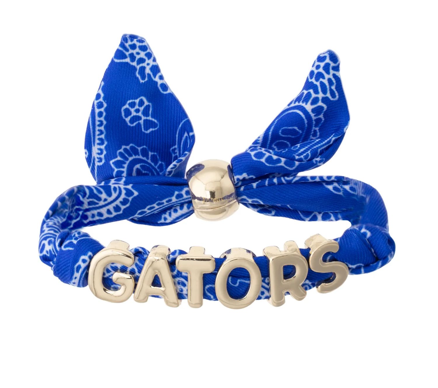 Gators Game Day Bandana Slider Bracelet