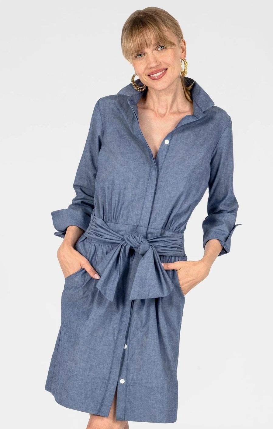 Breezy Blouson Dress