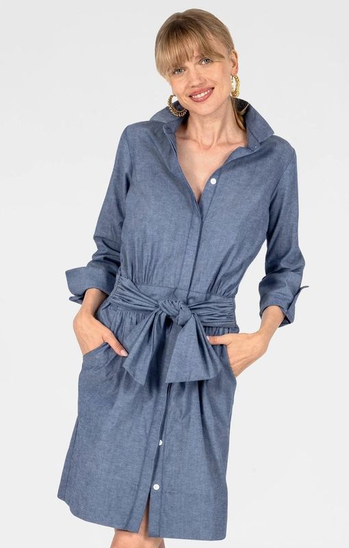 Breezy Blouson Dress