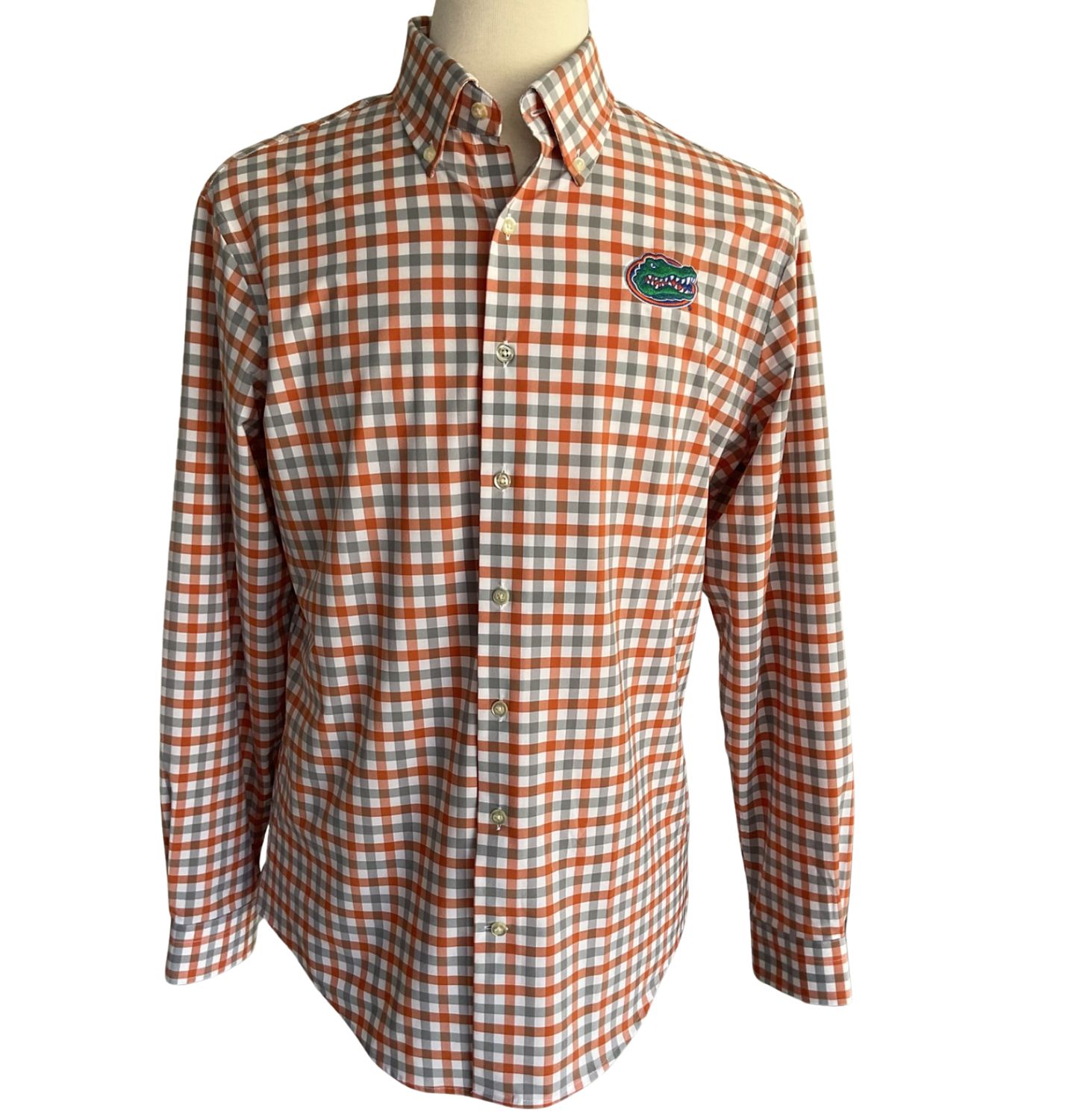 Florida Gators Check Performance Sport Shirt