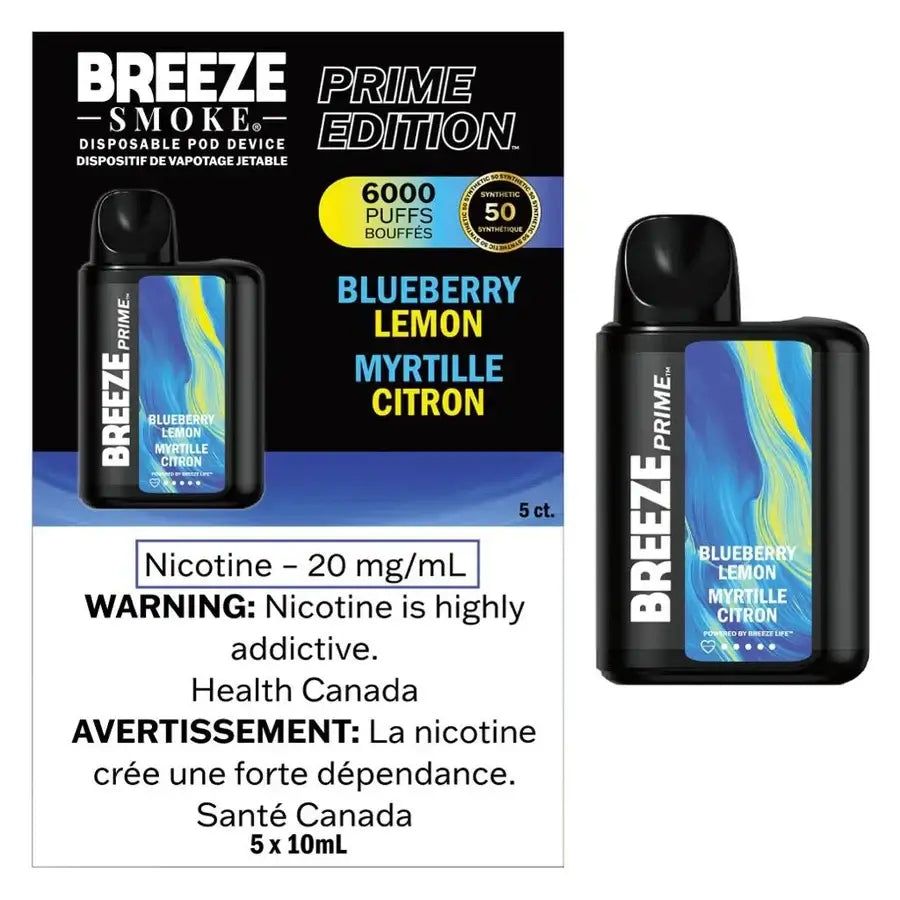 BREEZE - PRIME S50 - BLUEBERRY LEMON