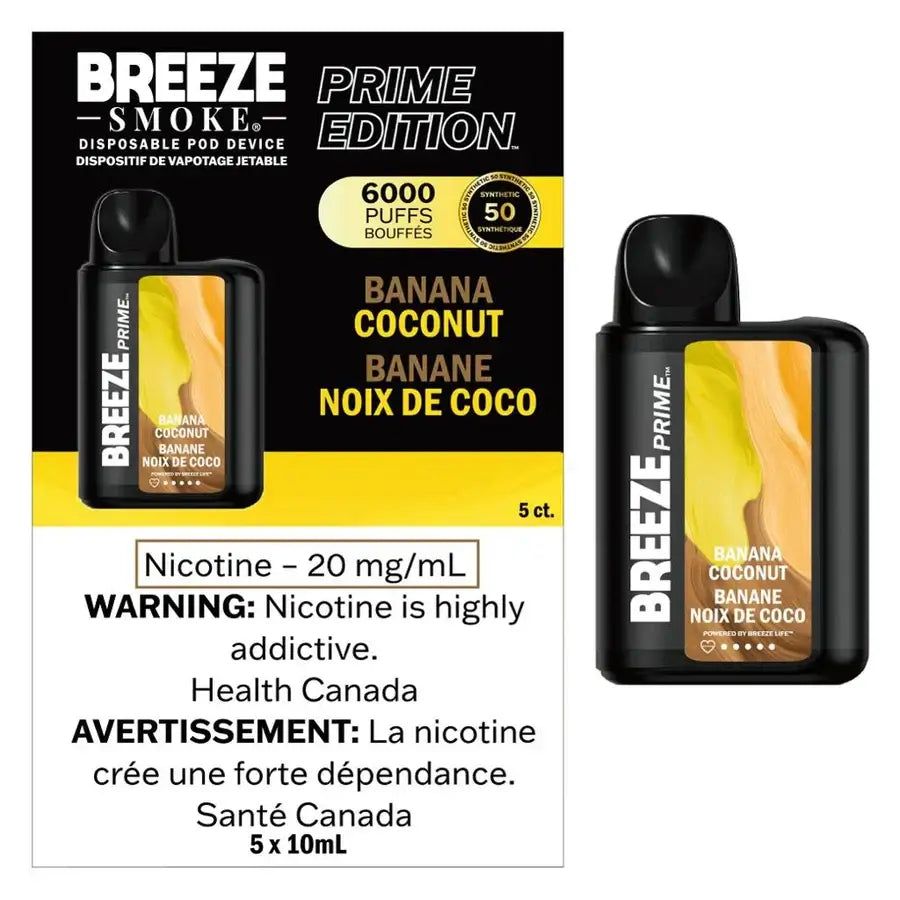 BREEZE - PRIME S50 - BANANA COCONUT