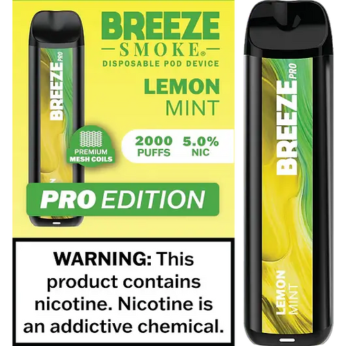 BREEZE PRO 50MG - LEMON MINT