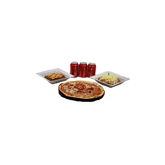 Pizza_spaguetti_lazaña_3refresco