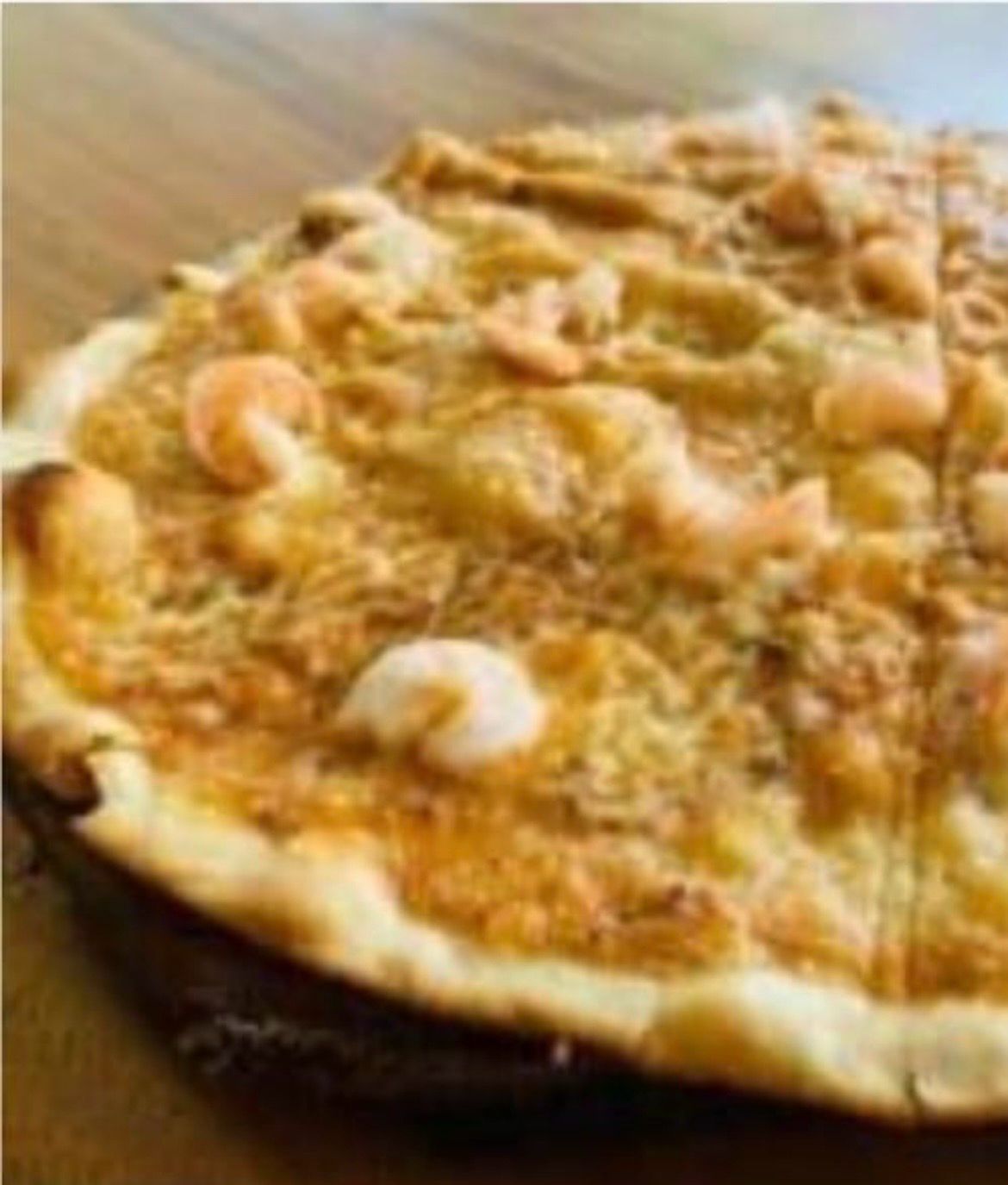 Pizza de camarón