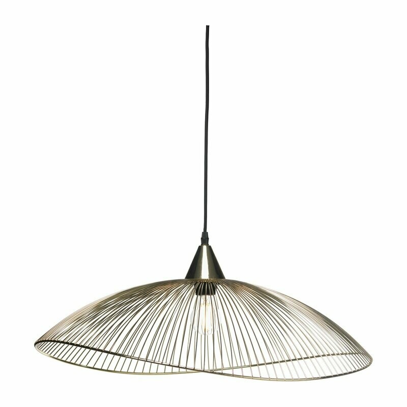Helios Single Pendant Gold