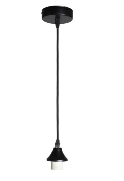 Newtown Single Black Pendant
