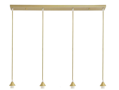 Newtown 4 Light Bar Pendant Gold