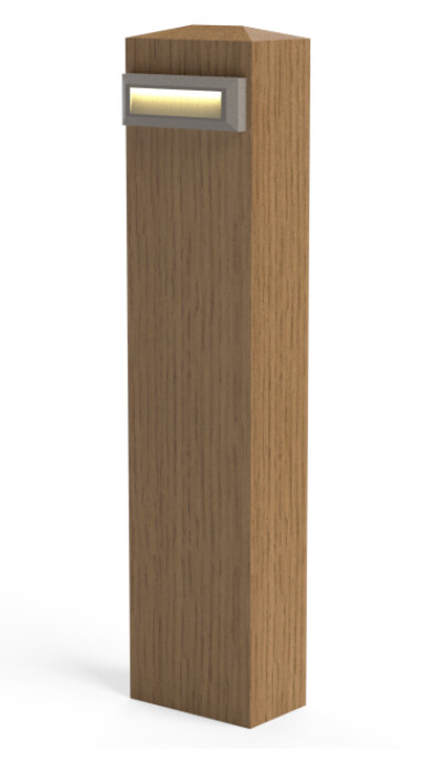 Oak Outdoor LED Bollard