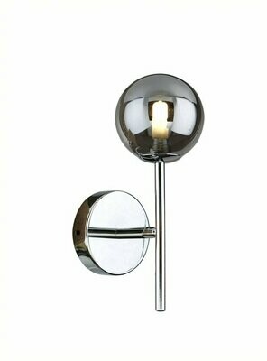 Sphere Chrome Wall Light