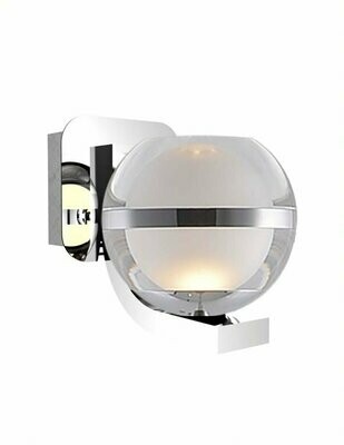 Saturn LED Wall Light Chrome