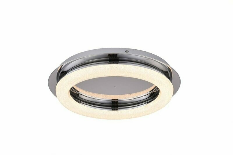 Circ Small LED Round Flush With Remote Control