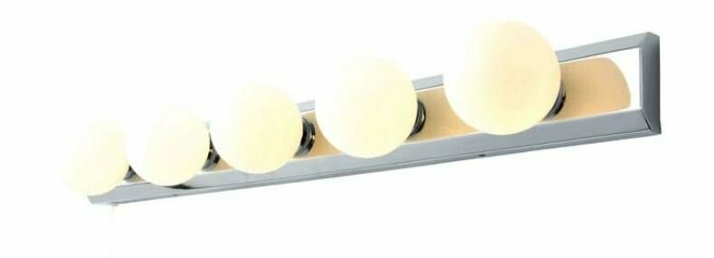 Ara 5 Light Wall Light Bathroom Chrome or Black