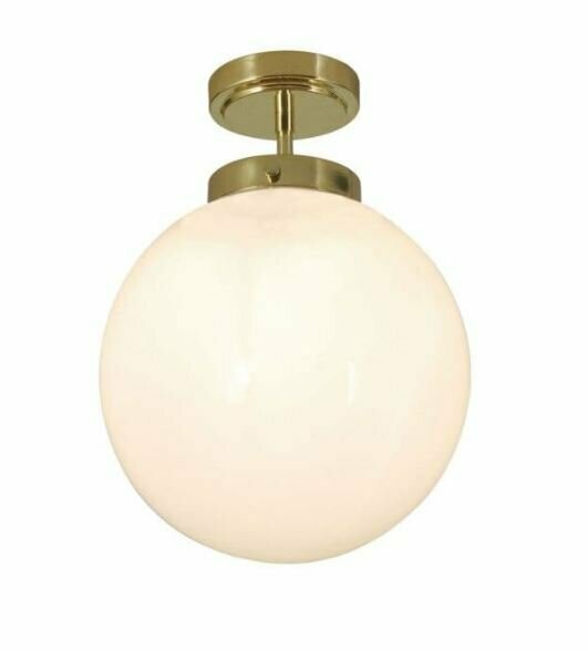 Porto Bathroom Ceiling Light Brass