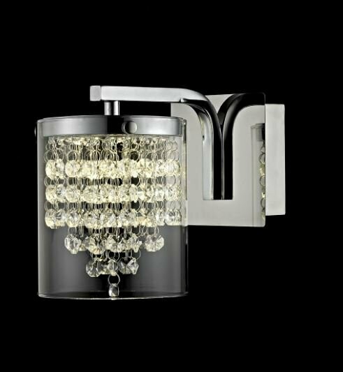 Emmie Crystal LED Wall Light Chrome
