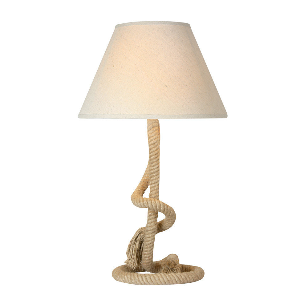 Oaks Cord Rope Table Lamp With Shade