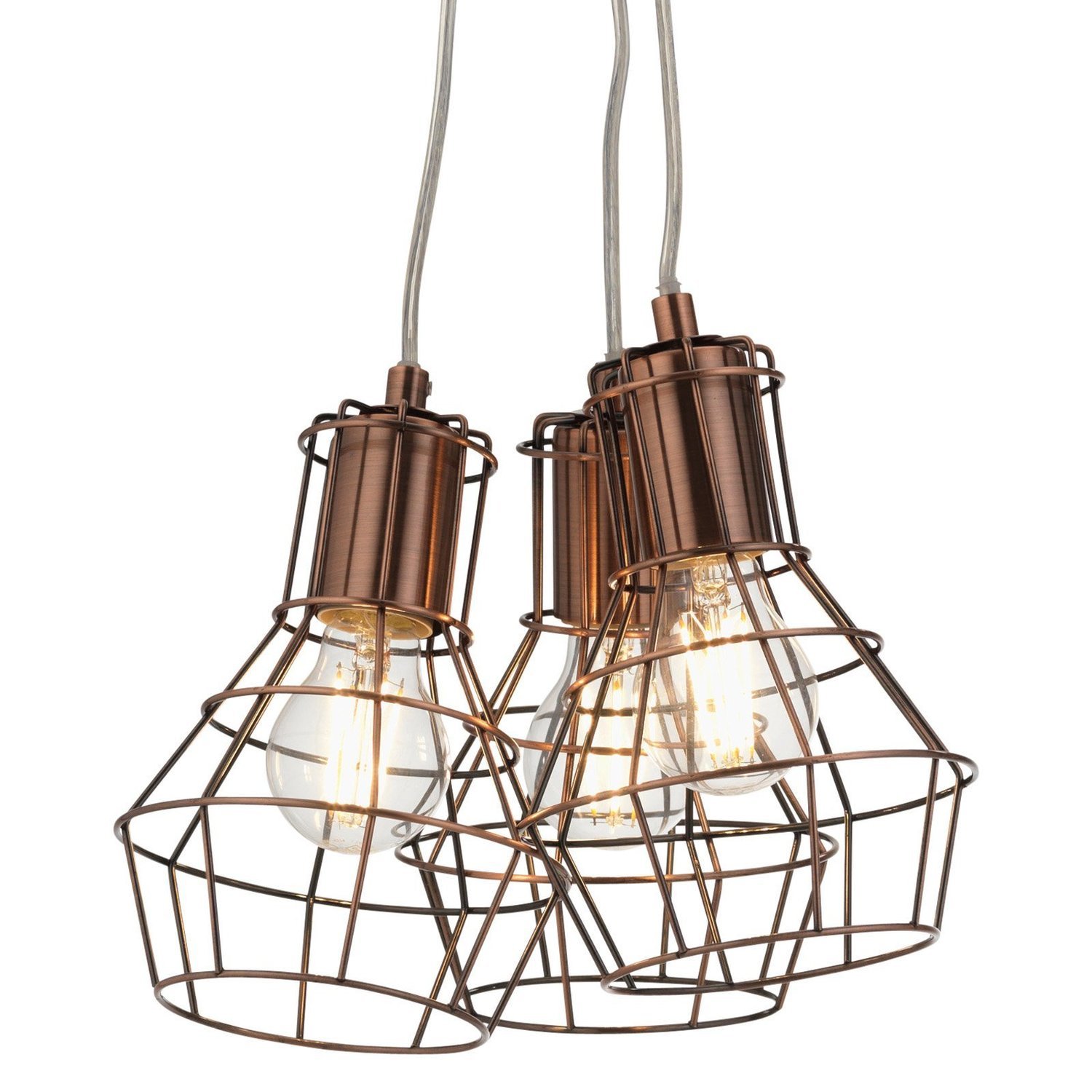 Kersen 3 Light Pendant