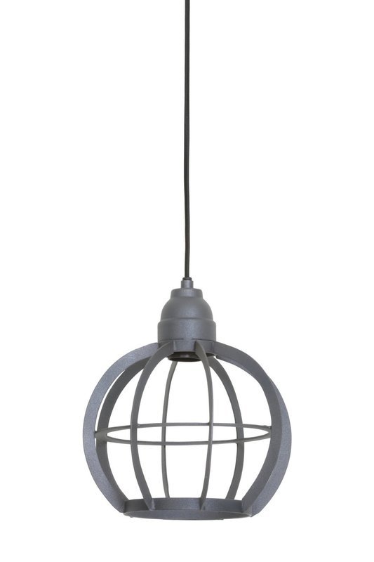 HANGING LAMP Ø23X24 CM BIBI INDUSTRIAL GREY