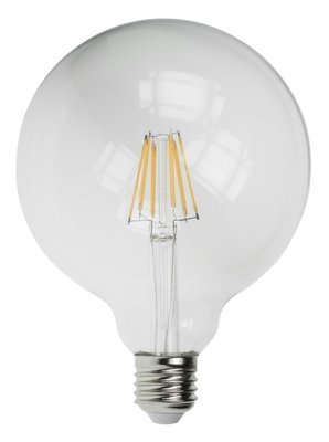 G125 6W LED FILAMENT GLOBE LAMP