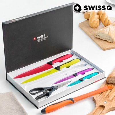 Swiss Q Stainless Steel Knives (5 High Quality Knives )