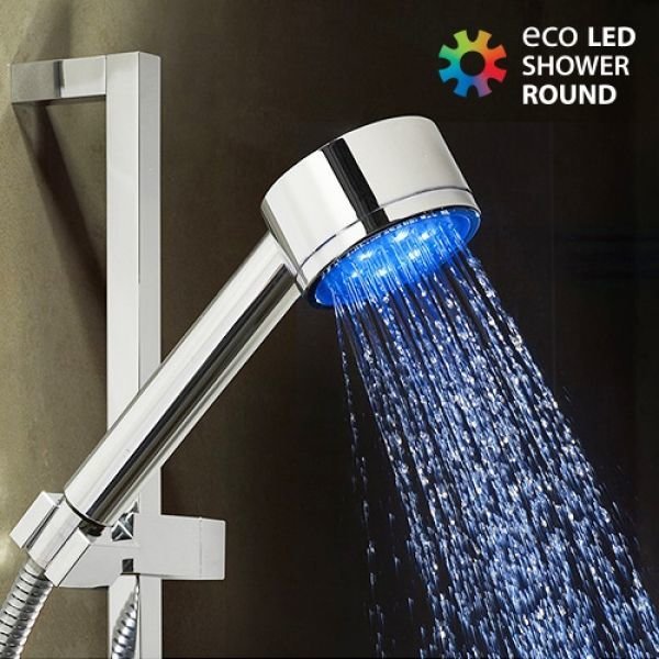 Eco LED Light Shower Head ( Round ) Eco LED Light Shower Head ( Round )