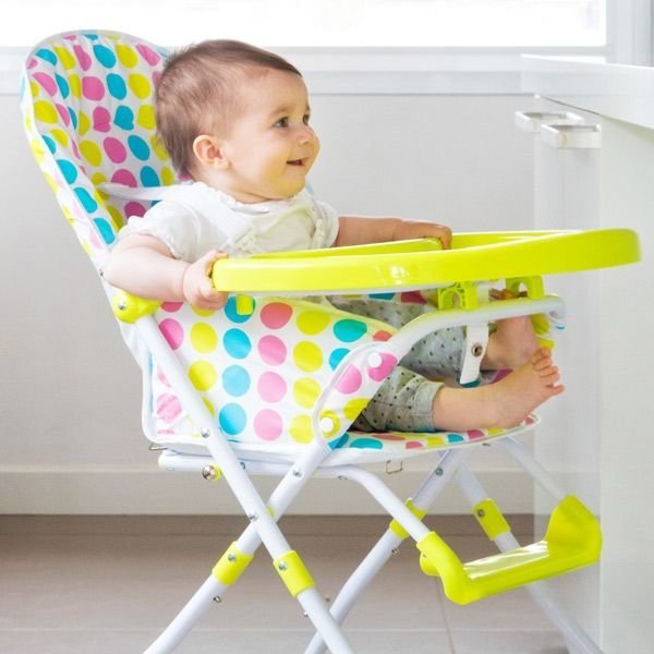 Junior Knows Circles Foldable Highchair