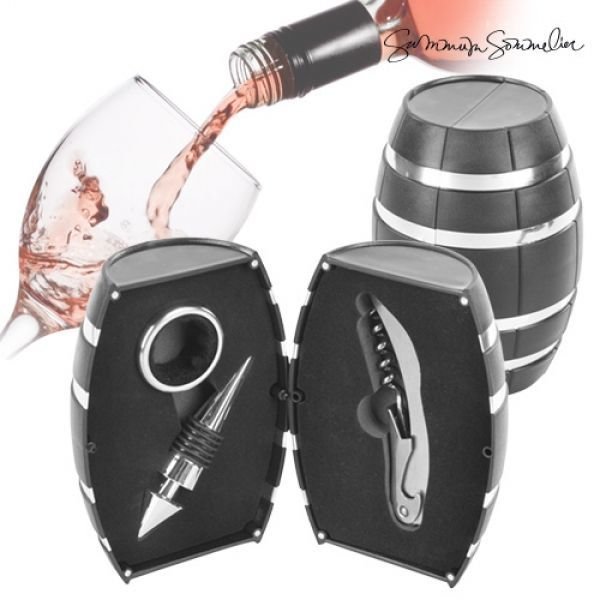 Summum Sommelier™ Deluxe Wine Set Barrel Edition Summum Sommelier™ Deluxe Wine Set Barrel Edition