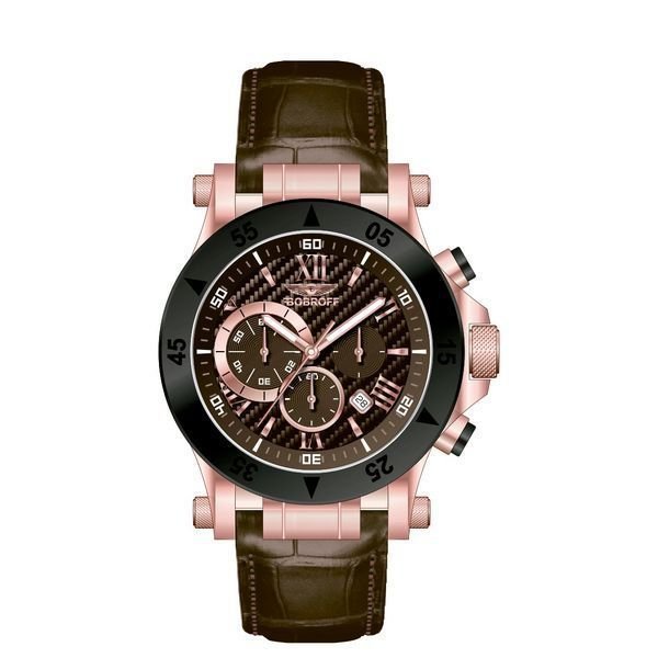 ​Bobroff ​Men's Watch BF1001M65 (44 mm)