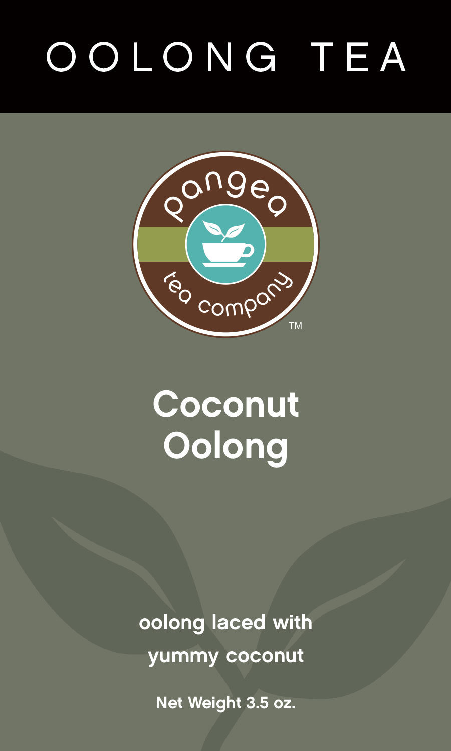 Coconut Oolong- 1lb