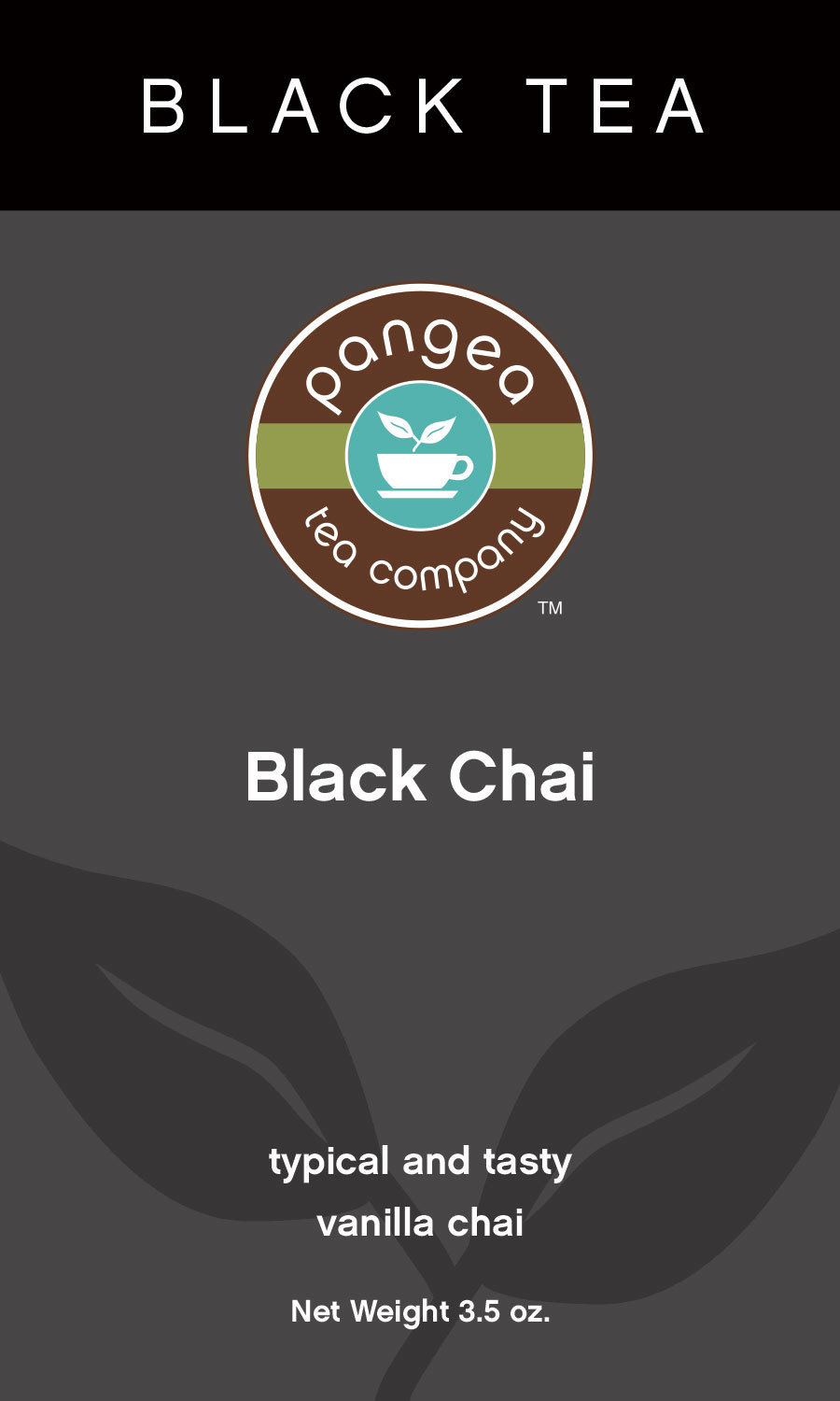Black Chai- 3.5oz