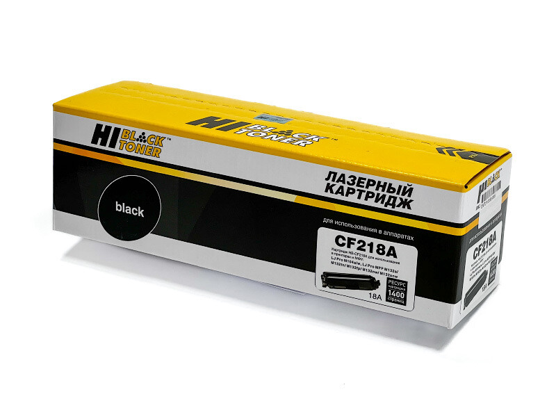 Картридж Hi-Black (HB-CF218A) для HP LaserJet Pro M104/MFP M132, 1,4K с чипом