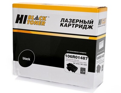 Картридж Hi-Black (HB-106R01487) для Xerox WC 3210/3220, 4K